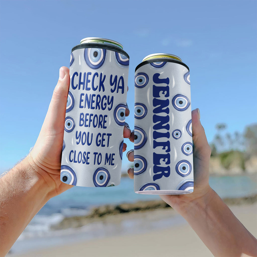 Check Ya Energy - Personalized Witch Can Cooler