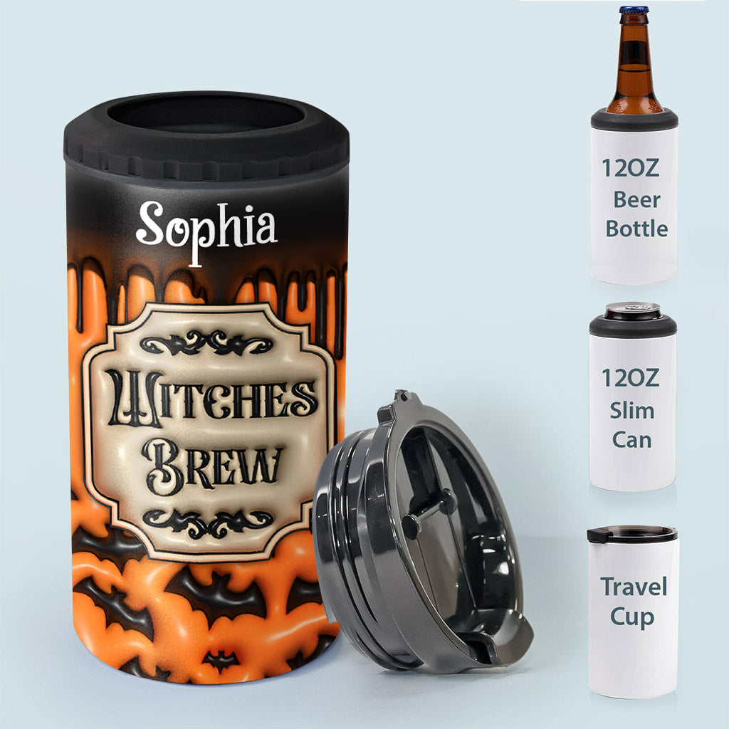 Witches Brew - Personalized Witch Can Cooler