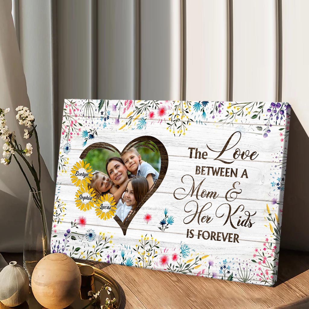 If Moms Were Flowers - Personalized Mother Canvas And Poster