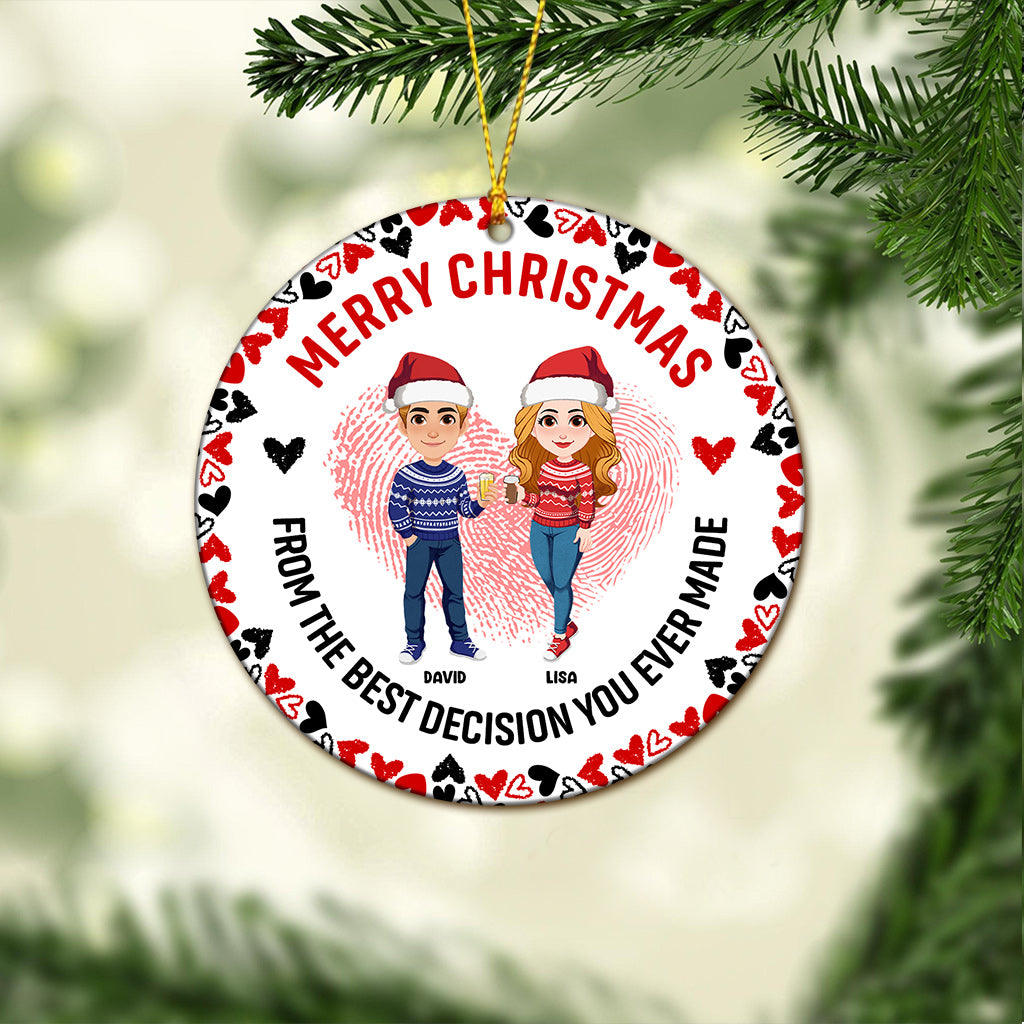 You Are My Favorite Everything - Personalized Couple Ornament