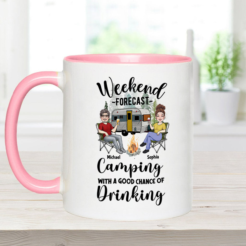 Wochenendprognose – Personalisierter Campingbecher