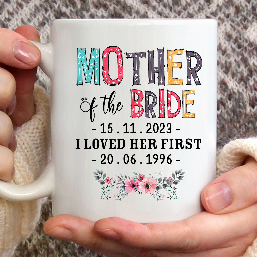 Mother Of The Bride - Personalized Mother Mug