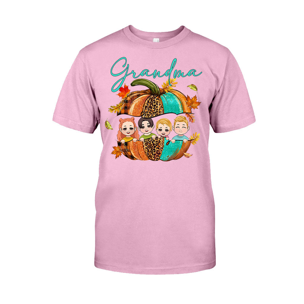 Oma – Personalisiertes Thanksgiving-T-Shirt und Hoodie