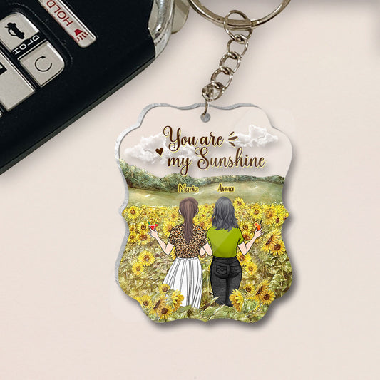 Bestie Forever - Bestie gift for sister - Personalized Keychain