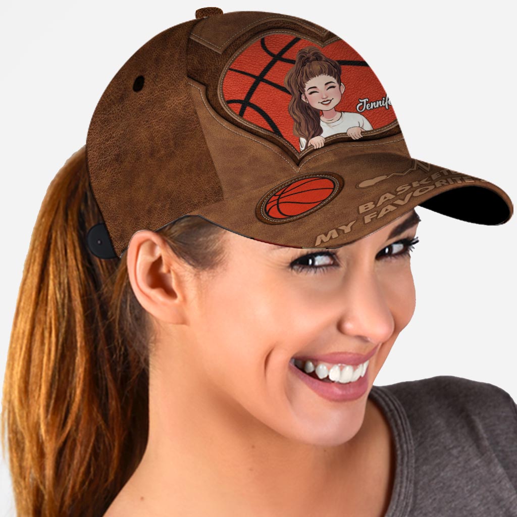 Le basket, c'est ma saison préférée ! - Casquette de basket classique personnalisée