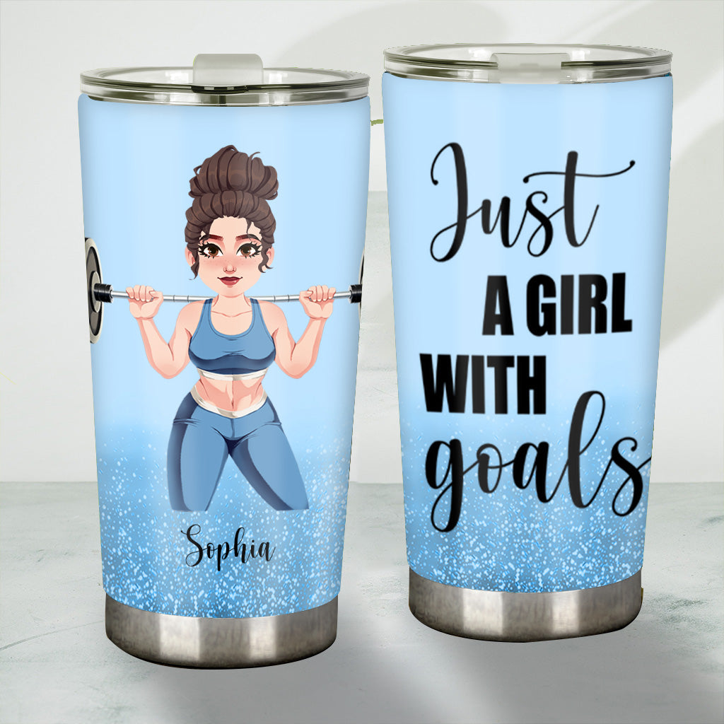 Und sie lebte glücklich bis an ihr Lebensende – personalisierter Fitnessbecher
