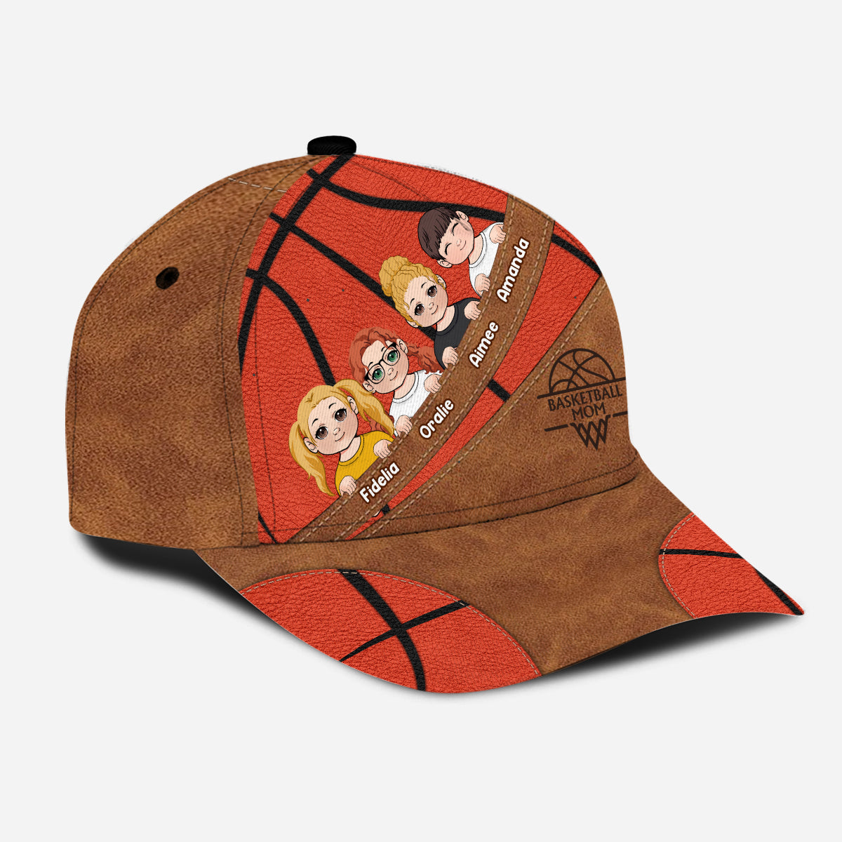 Basketball Mom - Personalized Basketball Classic Cap
