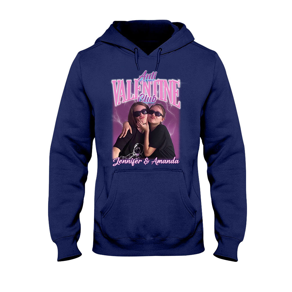 Anti-Valentinstag-Club – Personalisiertes Bestie-T-Shirt und Hoodie