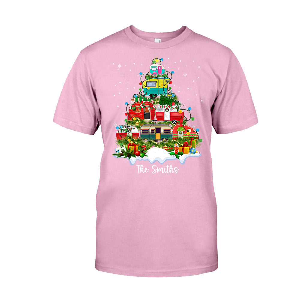 Joyeux Noël au camping ! - T-shirt et sweat à capuche personnalisés pour le camping