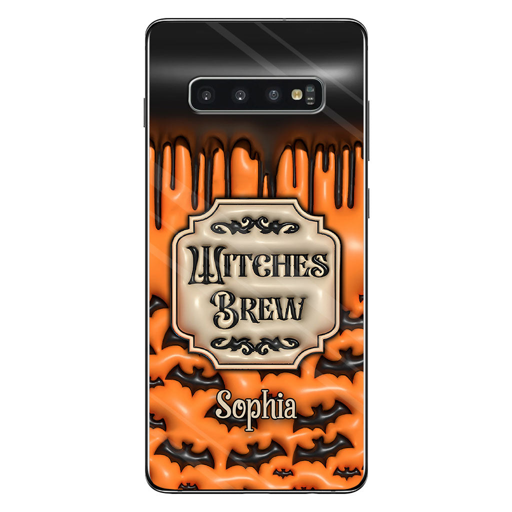 Witches Brew - Personalized Witch Clear Phone Case