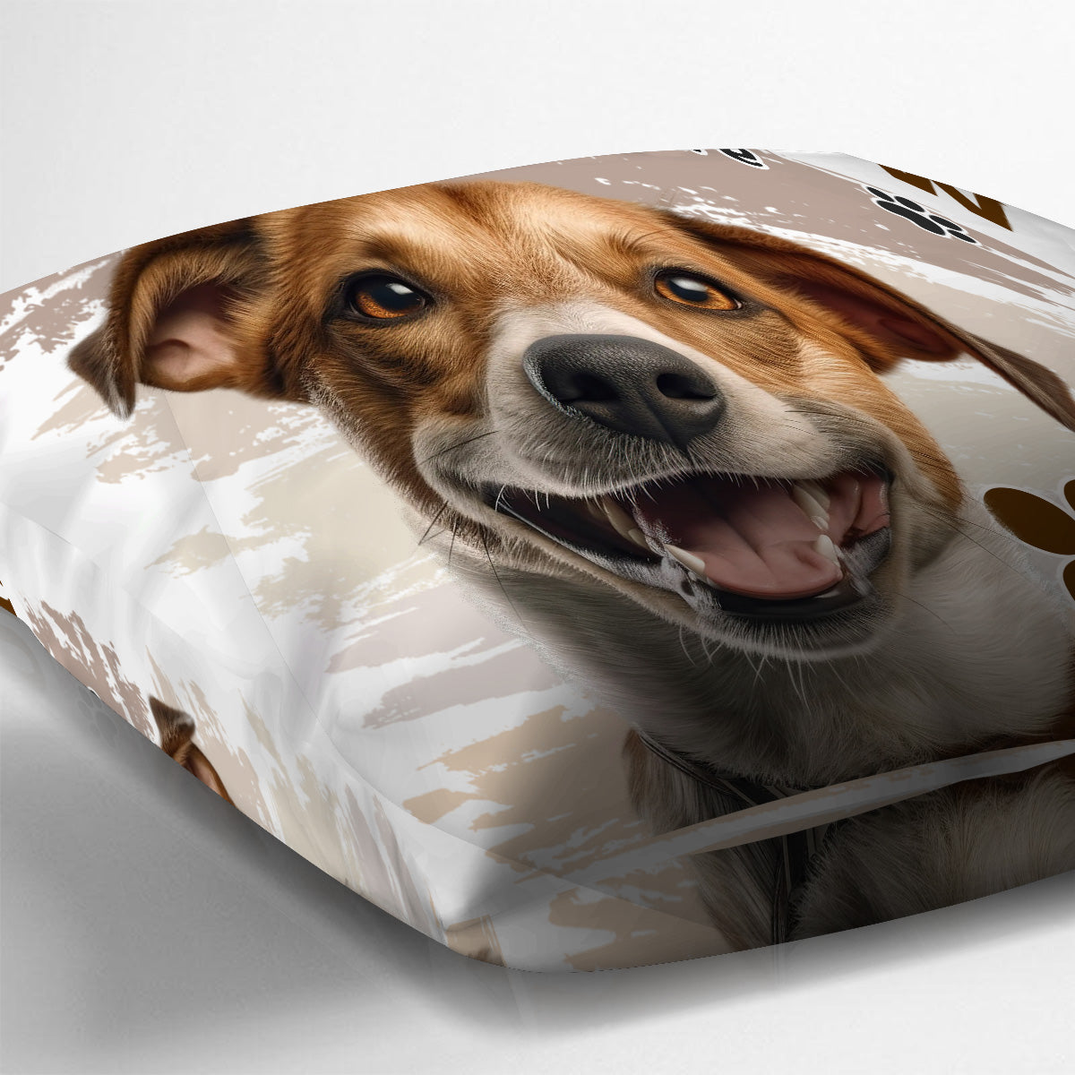 Quand tu me manques, serre ce coussin personnalisé pour chien