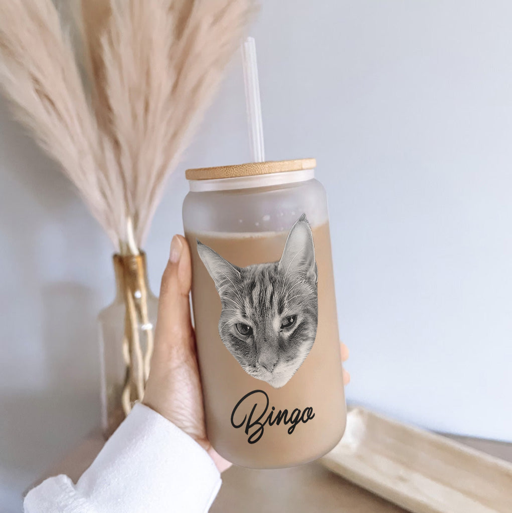 Tout a meilleur goût - Cadeau pour les amoureux des chats et des chiens - Verre à canette personnalisé