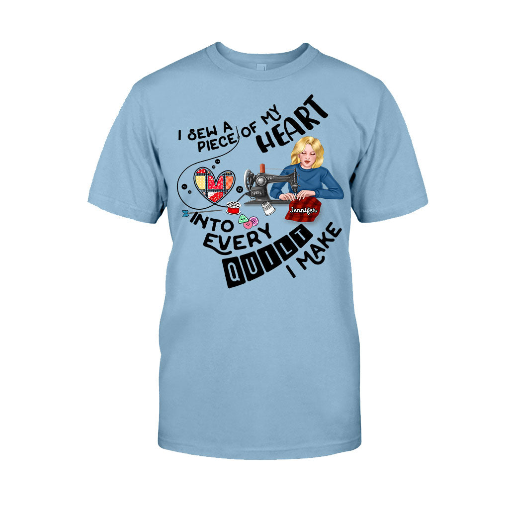 Ich nähe ein Stück meines Herzens – personalisiertes Näh-T-Shirt und Hoodie