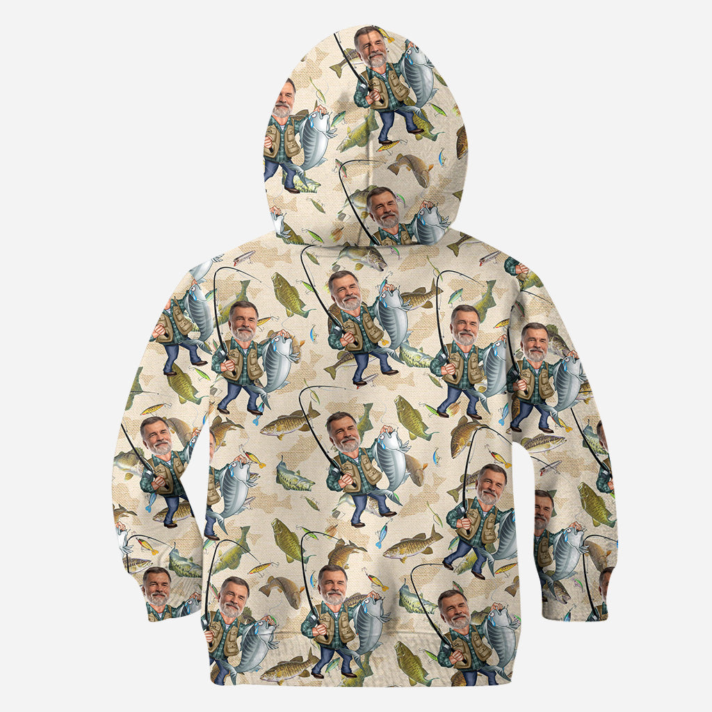 Lustiges Angel-Shirt mit Foto – Personalisiertes Angel-Shirt