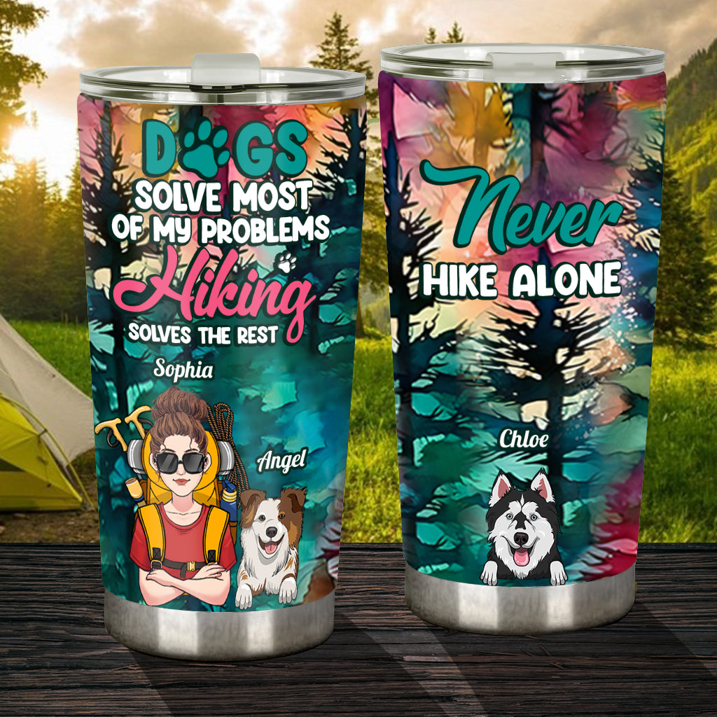 Wandern und Hunde – Personalisierter Wanderbecher