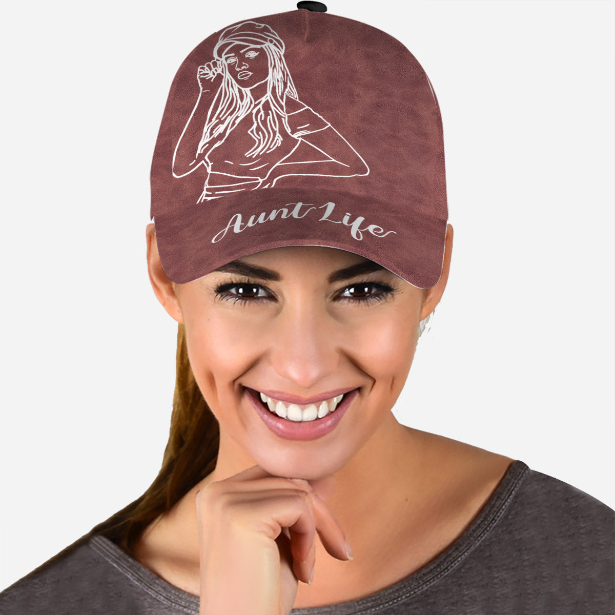 Tante-Leben – Geschenk für Tante – Personalisierte klassische Kappe