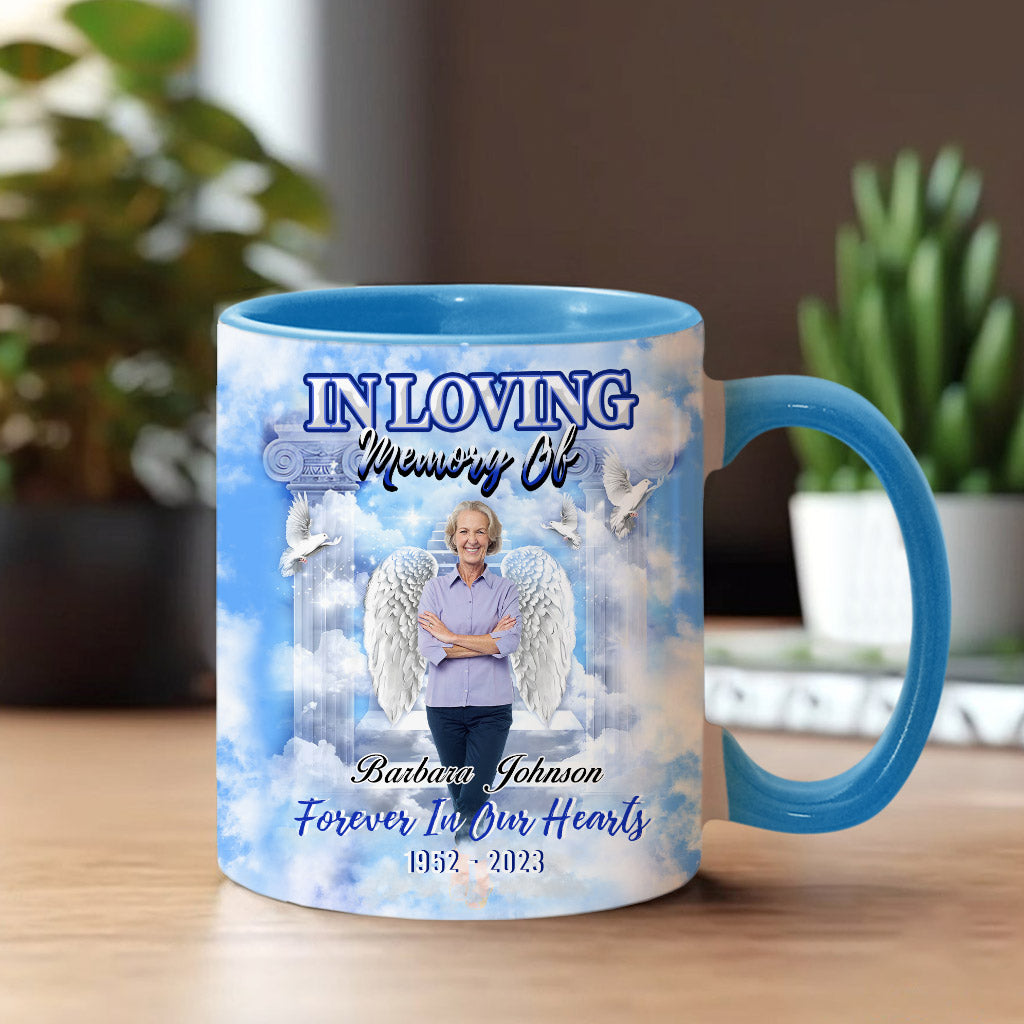 In Loving Memory - Personalized Memorial Accent Mug