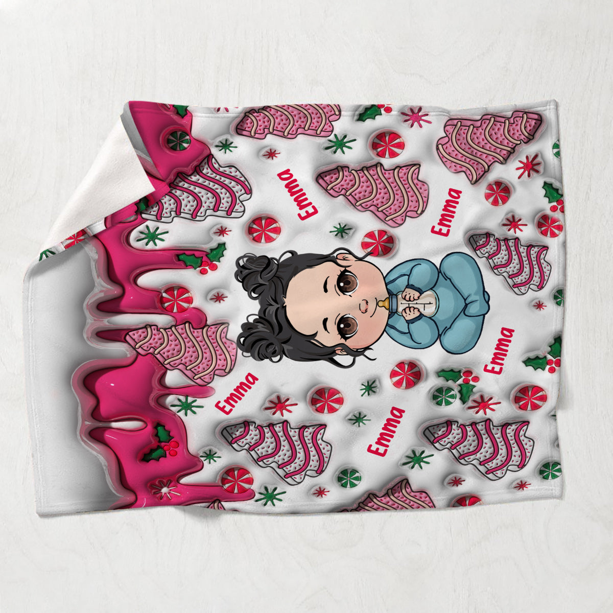 Joyeux Noël les enfants - Couverture personnalisée pour enfants
