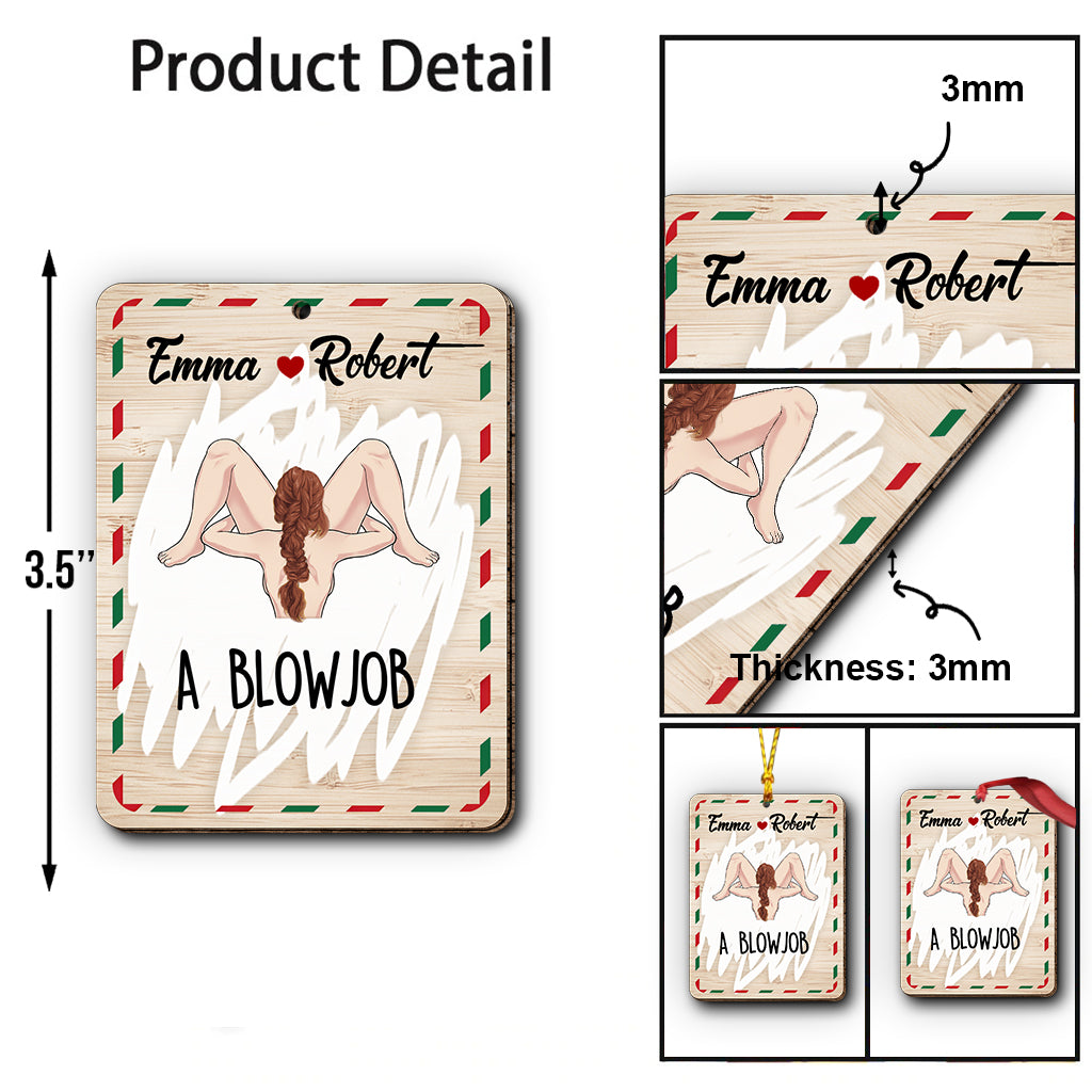 Scratch To Reveal - Personalized Couple Ornament