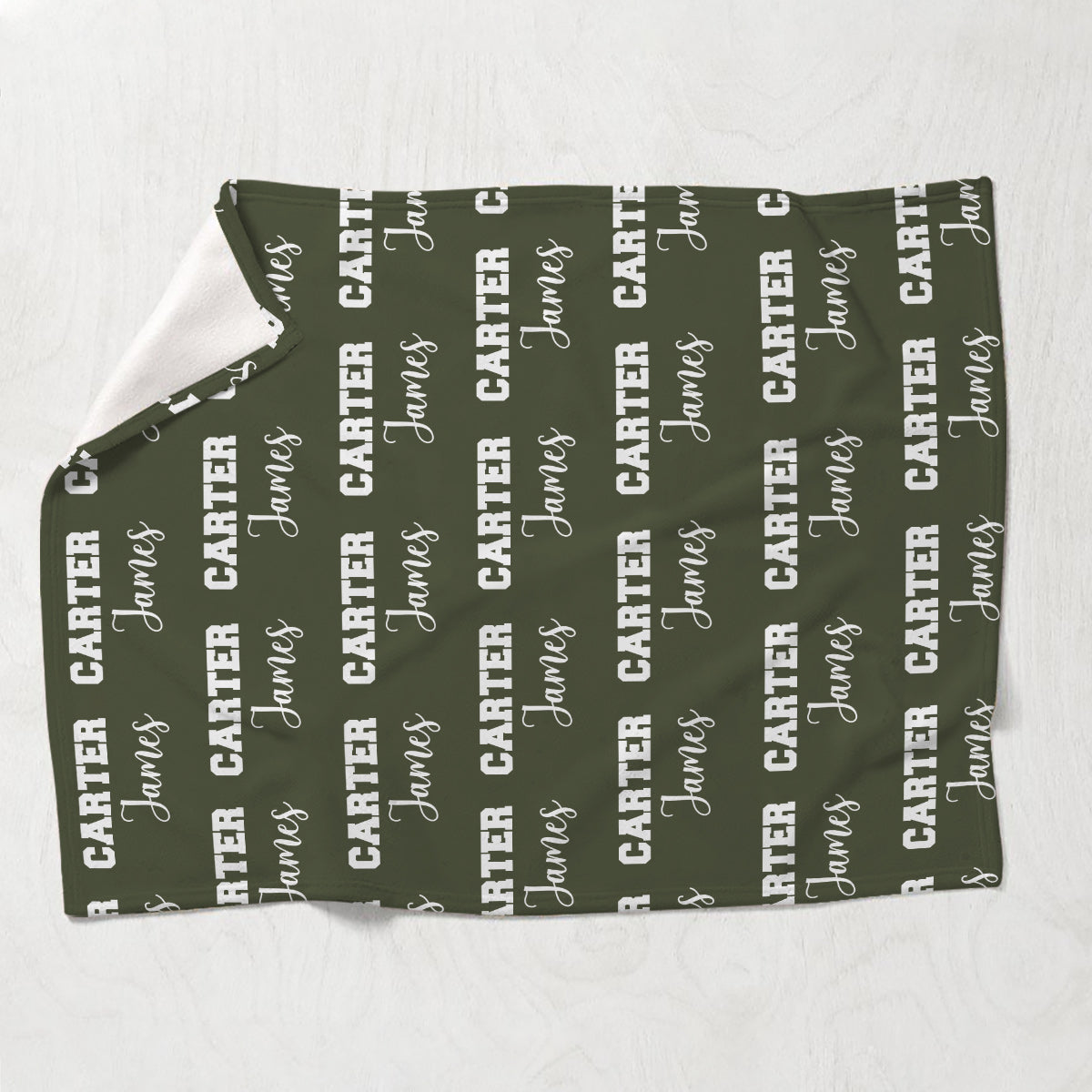 Custom Name Pattern - Personalized Father Blanket