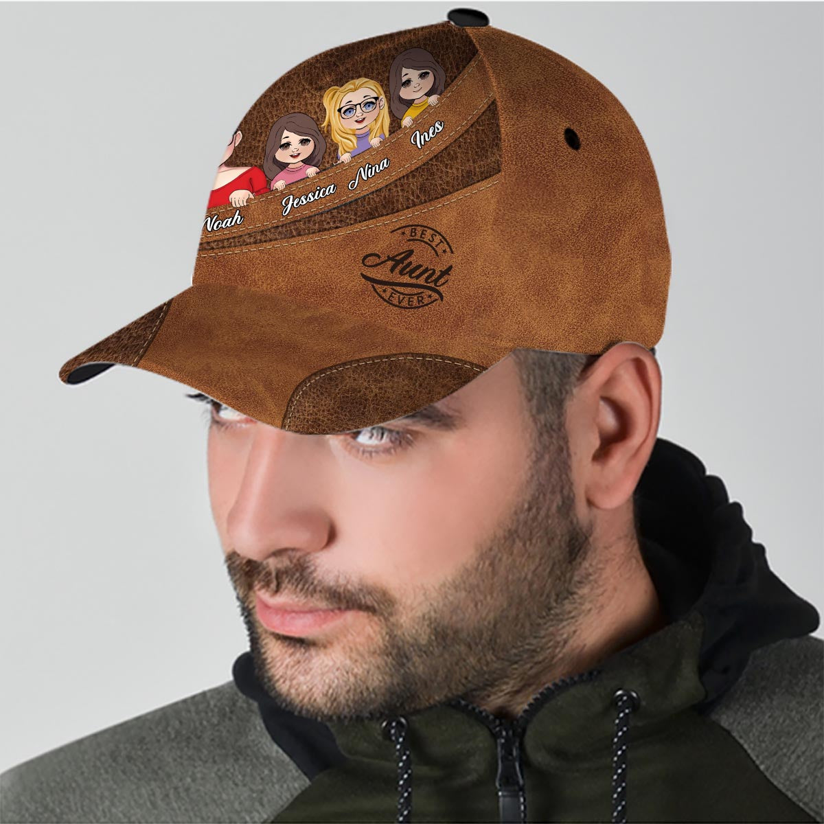 Best Dad Ever - Gift for dad, grandma, grandpa, mom, uncle, aunt - Personalized Classic Cap