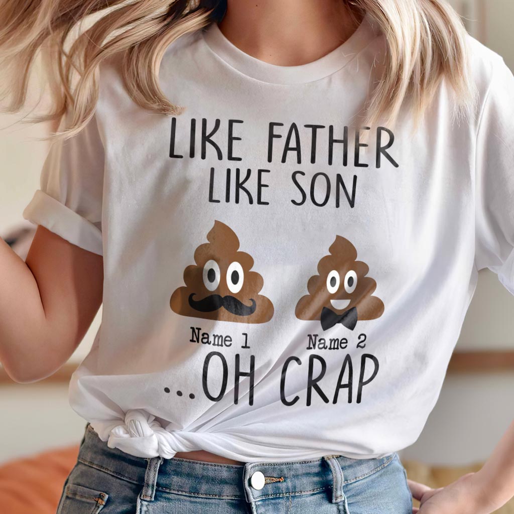 Like Mother Like Daughter - Gift for mom, daughter, dad, son - Personalized T-shirt And Hoodie