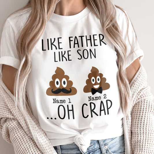 Like Mother Like Daughter - Gift for mom, daughter, dad, son - Personalized T-shirt And Hoodie