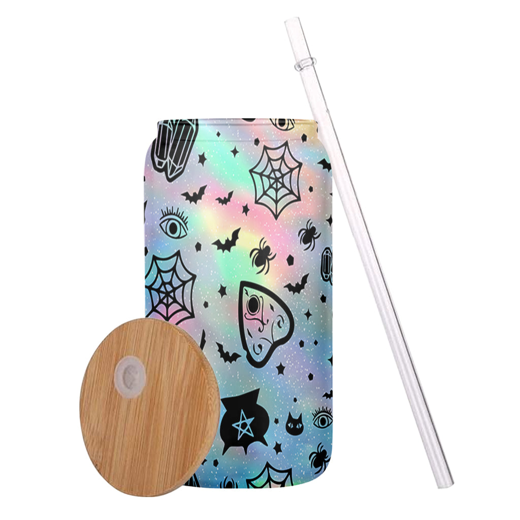 Don't F With My Energy - Personalized Witch Can Glass