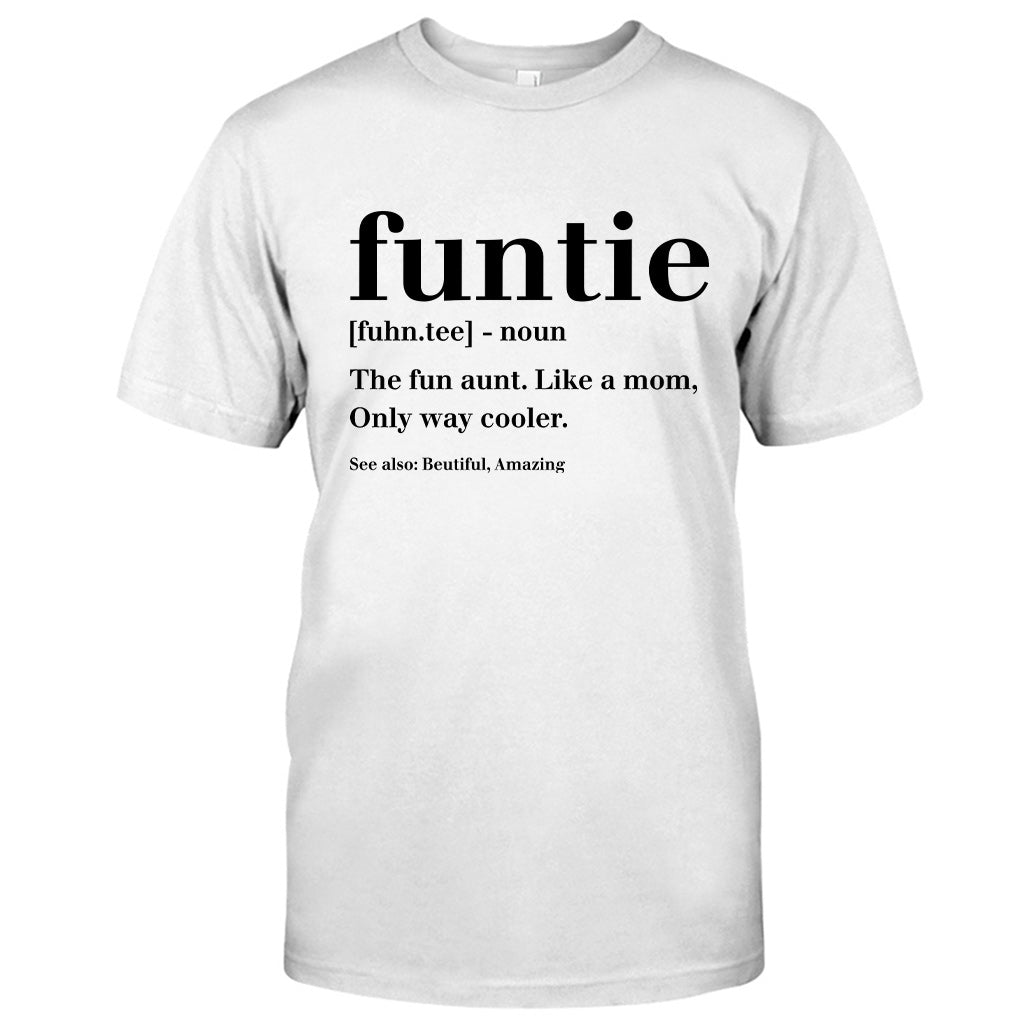 Funtie – Geschenk für Tante – T-Shirt und Hoodie