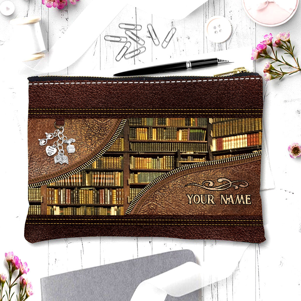 Pochette personnalisée pour bibliothécaire - Bibliothèque