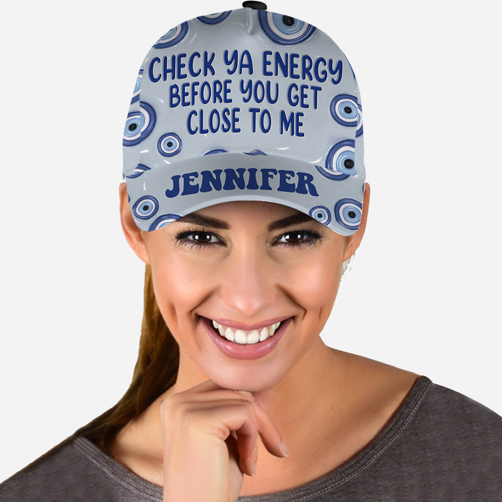 Check Ya Energy - Personalized Witch Classic Cap