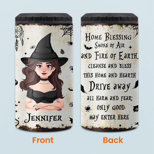 Home Blessing - Personalized Witch Can Cooler