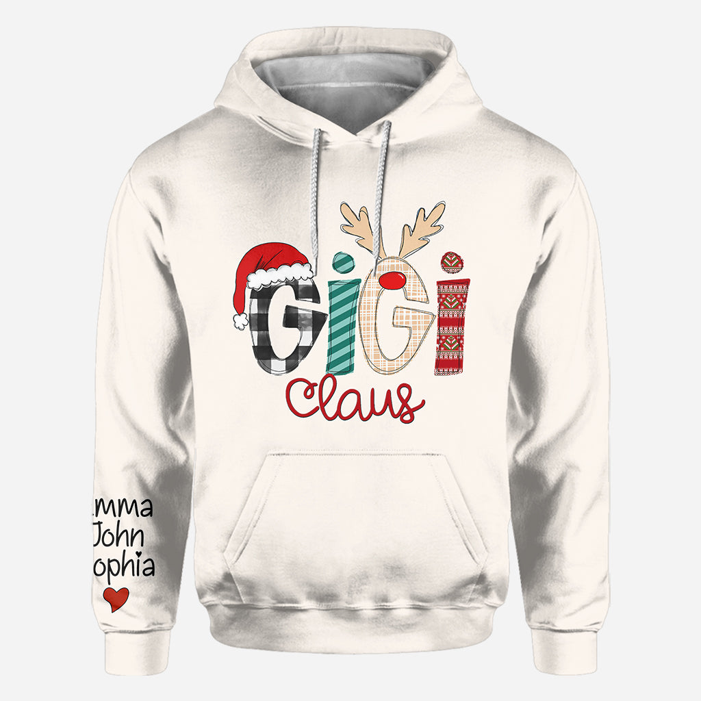 T-shirt personnalisé Gigi Claus - Grand-mère