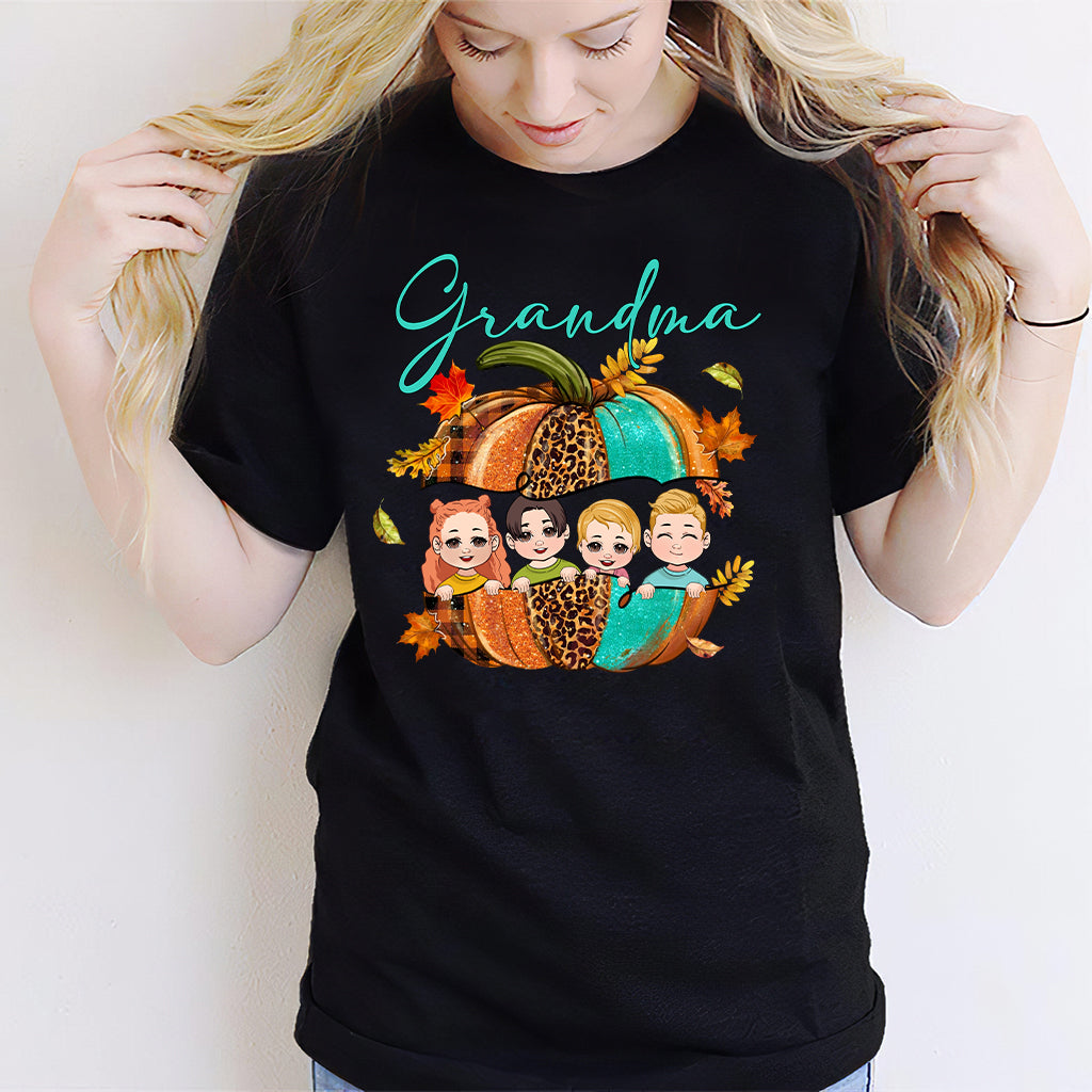 Oma – Personalisiertes Thanksgiving-T-Shirt und Hoodie
