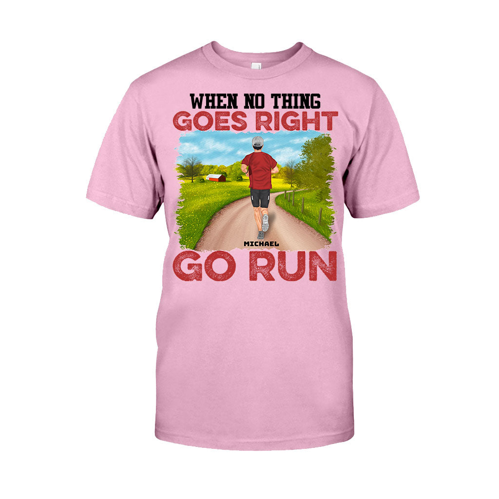 La vie est plus belle en chaussures de course - T-shirt et sweat à capuche de course personnalisés