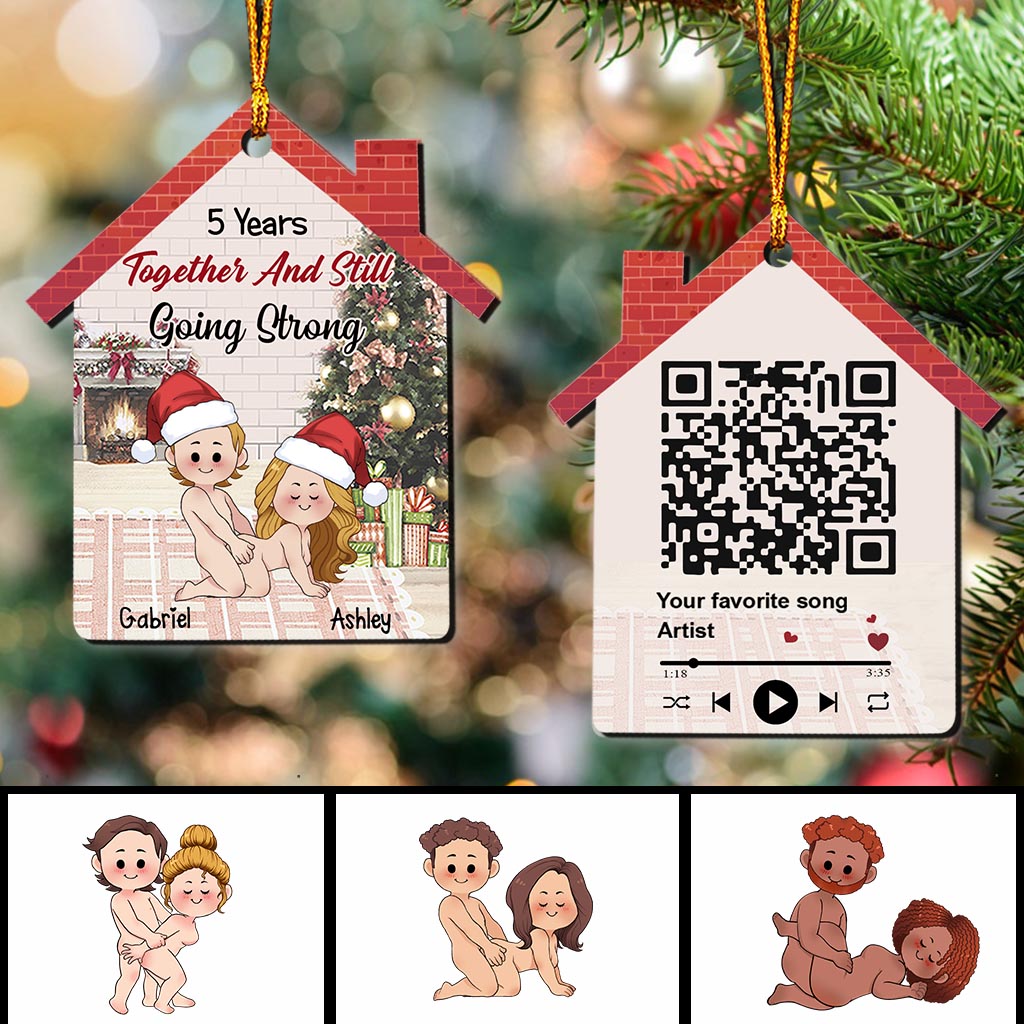 And Still Going Strong - Personalized Couple Ornament