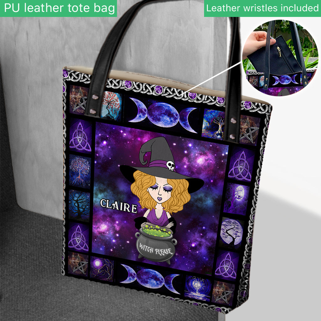 Witch Please - Personalized Witch Tote Bag