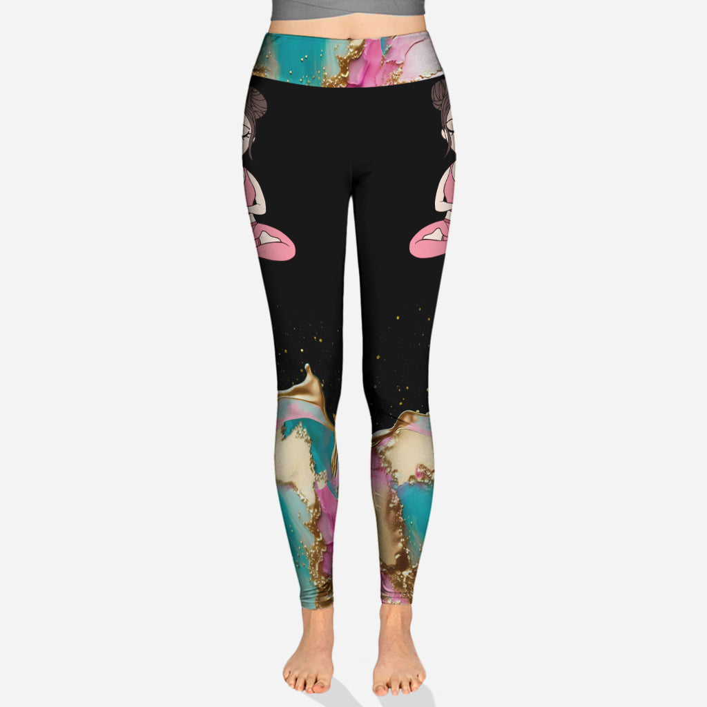 Leggings de yoga personnalisés pour la méditation