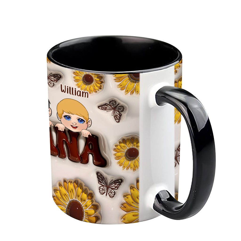 Beste Oma der Welt – Geschenk für Oma – Personalisierte Tasse mit Akzent