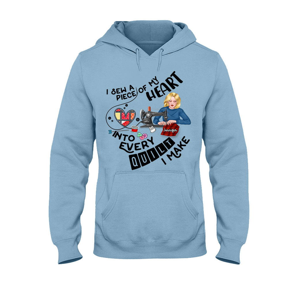 Ich nähe ein Stück meines Herzens – personalisiertes Näh-T-Shirt und Hoodie
