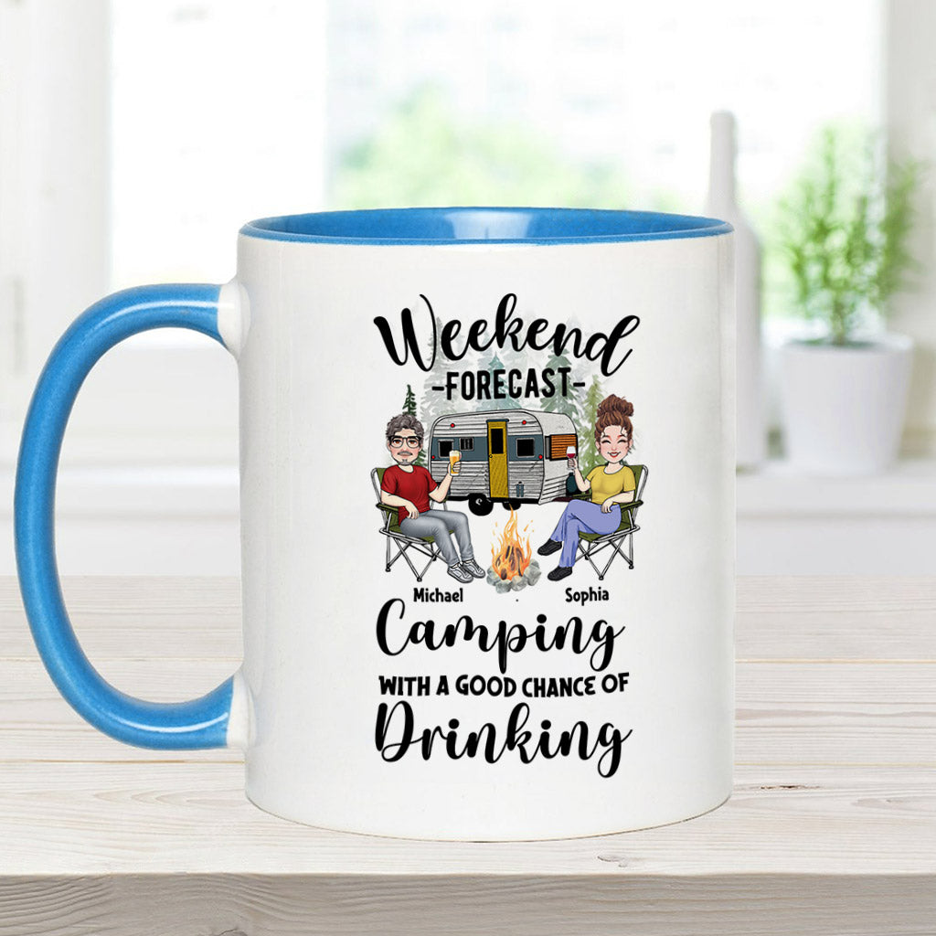 Wochenendprognose – Personalisierter Campingbecher