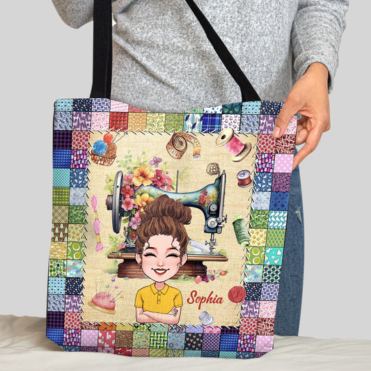 Ich nähe aber - Personalisierte Nähtasche