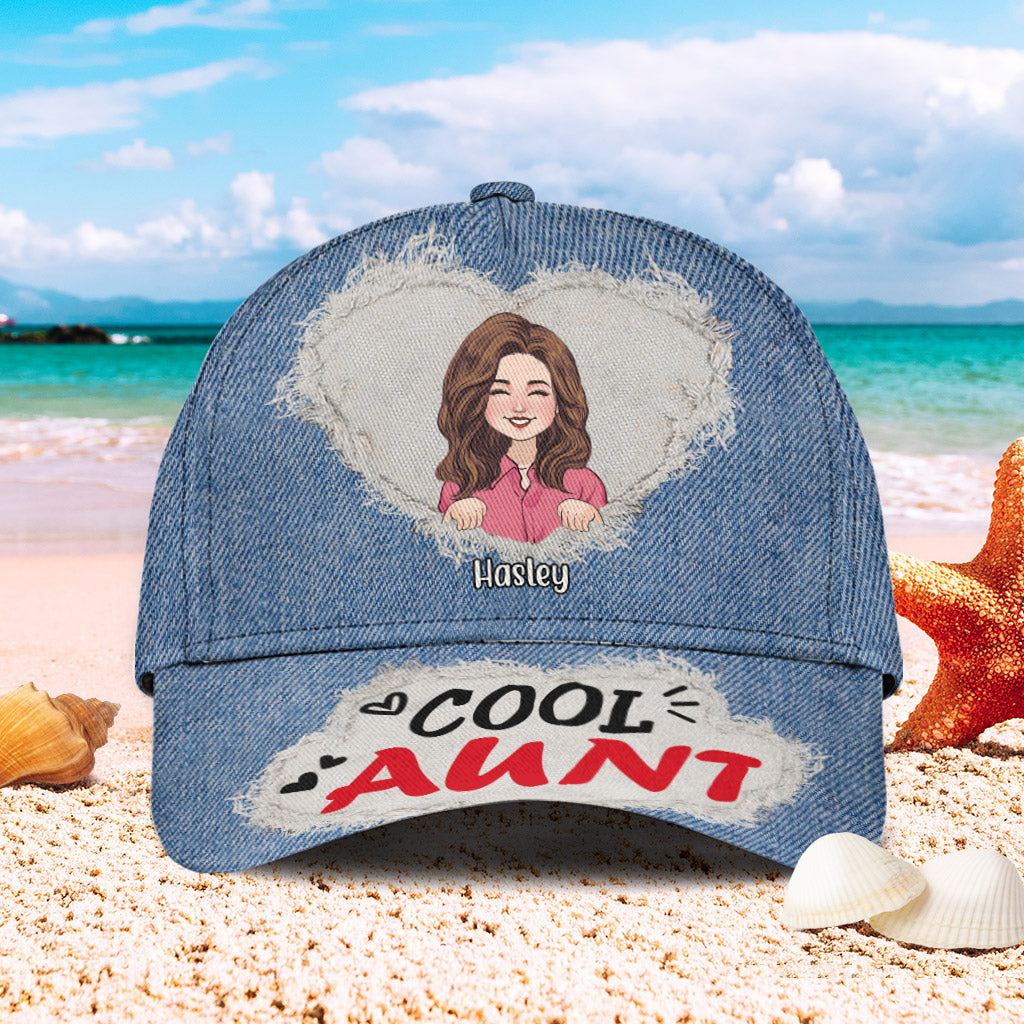 Coole Tante – Personalisierte klassische Tante-Kappe
