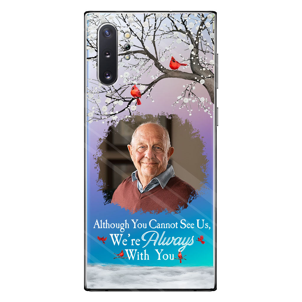 I'm Always With You - Personalized Memorial Clear Phone Case