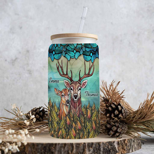 Toi et moi, on gère ça - Verre à biberon de chasse personnalisé
