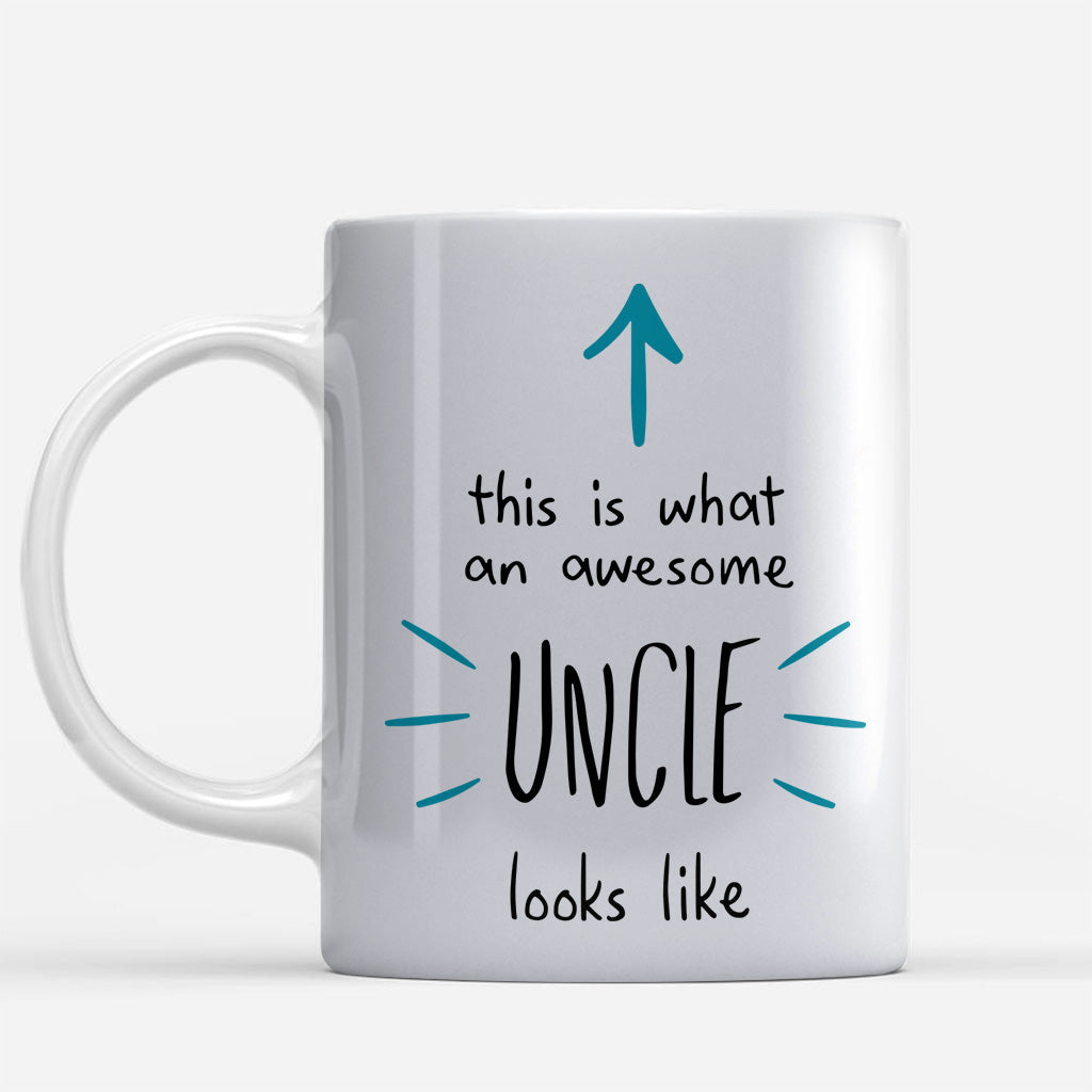 So sieht ein richtig cooler Onkel aus – Onkel-Tasse