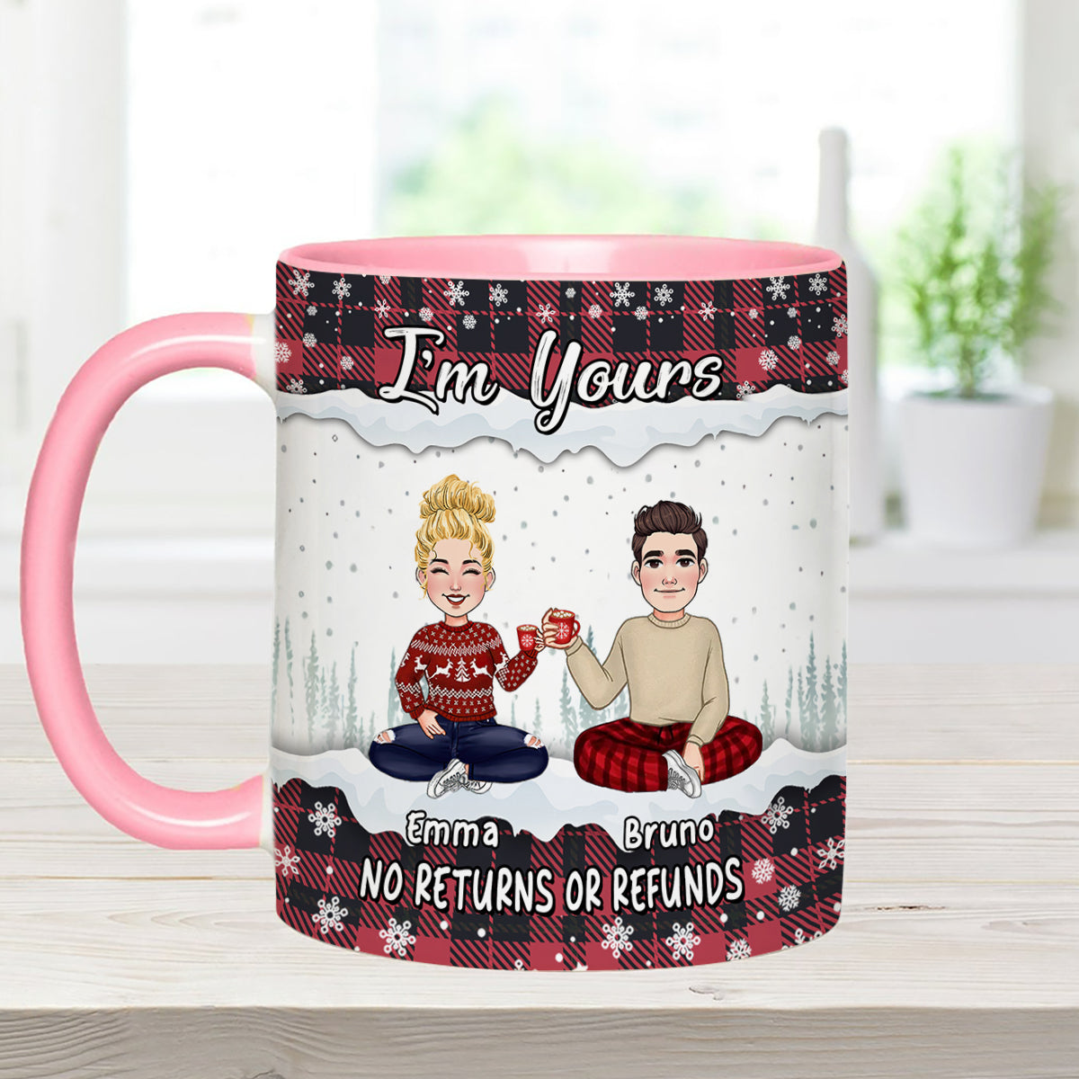 I’m Yours - Personalized Couple Accent Mug