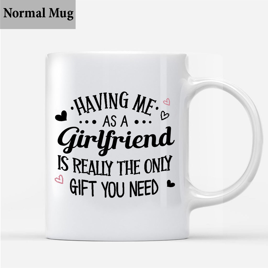 The Only Gift You Need - Personalized Couple Mug