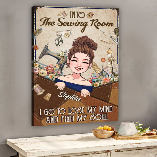Und ab ins Nähzimmer! – Personalisierte Nähleinwand und Poster