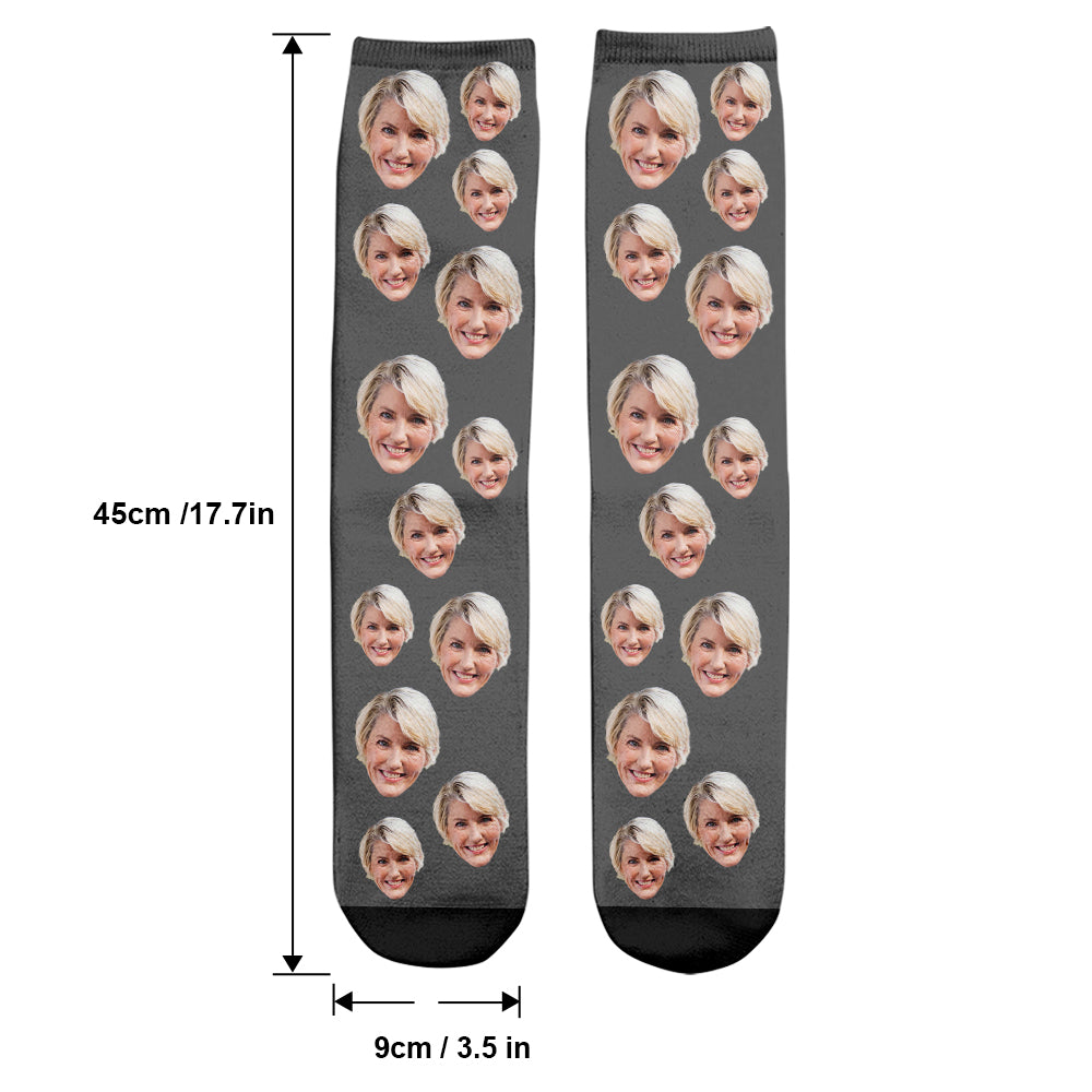 Custom Face - Personalized Mother Socks